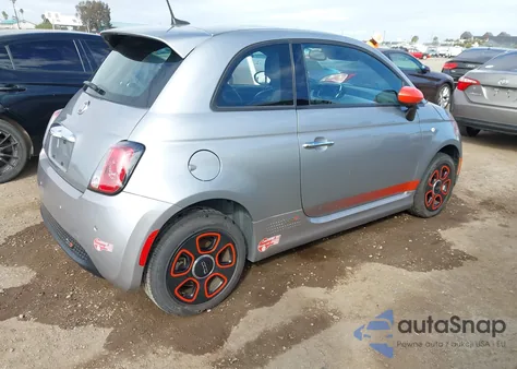 2017 Fiat 500E Battery Electric z USA, uszkodzony, nr VIN 3C3CFFGE3HT600532